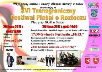 XVI Transgraniczny Festiwal Pieśni o Roztoczu