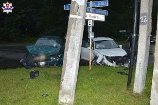 Dwie osoby, w tym 3-letni chłopiec, trafiły do szpitala