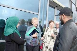 Posłowie Nowoczesnej w czwartek wizytowali kolejowe przejście graniczne w Terespolu