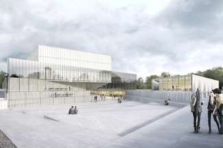 Projekt zamojskiej filharmonii autorstwa pracowni BP Rysy
