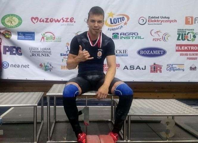 Bartosz Bącik z Orląt Łuków został mistrzem Polski w kategorii do 69 kg