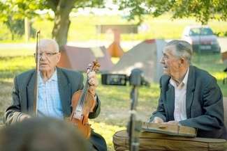 Edmund Brożek i Józef Łapiński podczas zeszłorocznej edycji festiwalu