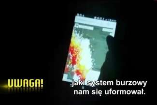 - Już parę dni przed [nawałnicą - red.] było widać, że prognozy są niezwykle groźne - mówi Krzysztof Piasecki ze stowarzyszenia Polscy Łowcy Burz