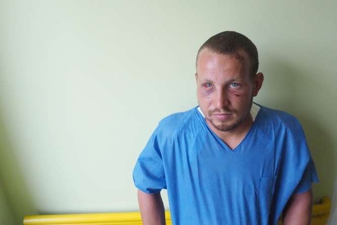 24-letni Ukrainiec trafił do szpitala