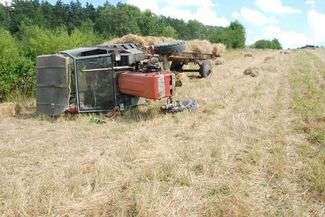 Wypadek na polu. Ciągnik rolniczy przygniótł dziecko