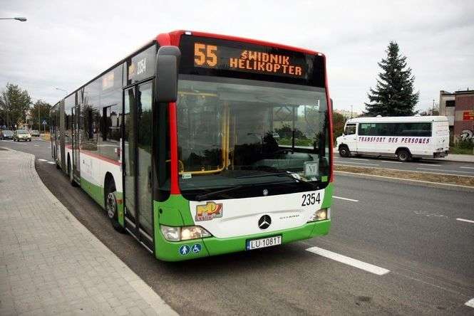 Autobus 55 w Świdniku