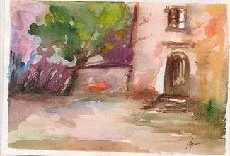 Warsztaty akwareli w Chatce Żaka