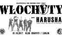 Koncert: Włochaty, Harusha i Przeciw w klubie Graffiti