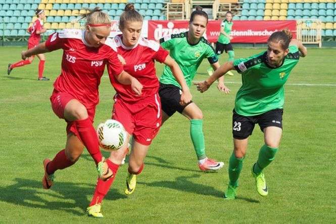 Piłkarki AZS PSW Biała Podlaska zmierzają w kierunku utrzymania się w Ekstralidze