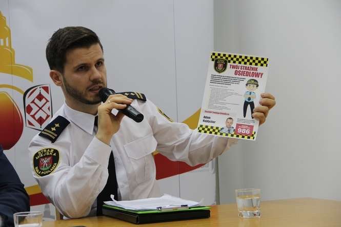 Strażnik osiedlowy to nowa inicjatywa Straży Miejskiej w Białej Podlaskiej