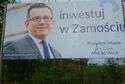 Prezydent Zamościa na plakacie. Czy to już kampania?
