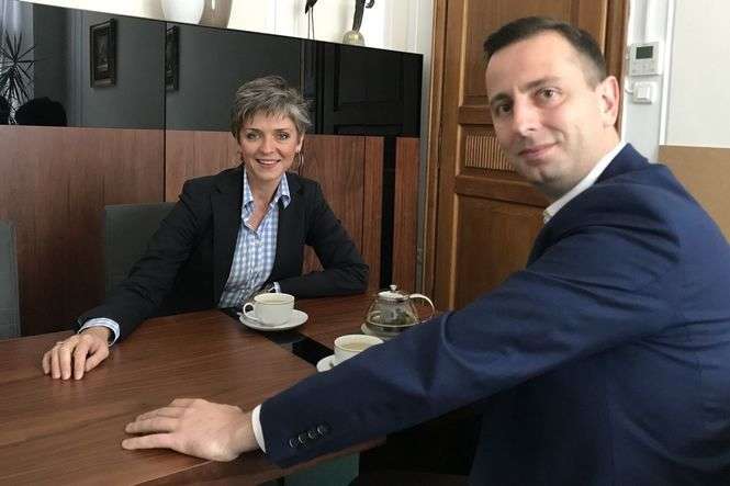 W piątek lubelska parlamentarzystka spotkała się z liderem PSL Władysławem Kosiniakiem-Kamyszem