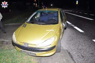 Kierująca peugeotem była trzeźwa. 