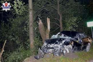 Nastolatkowie z gminy Frampol byli trzeźwi, nie odnieśli poważnych obrażeń