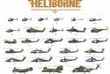 Śmigłowce NATO dostępne w grze Heliborne