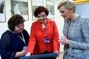 Pierwsza dama spotkała się m.in. z zarządem Towarzystwa Przyjaciół "Hospicjum"