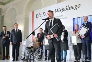 Jacek Bury z Nagrodą Prezydenta RP „Dla Dobra Wspólnego