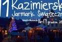 Kazimierski Jarmark Świąteczny. Zasmakuj w Kazimierzu