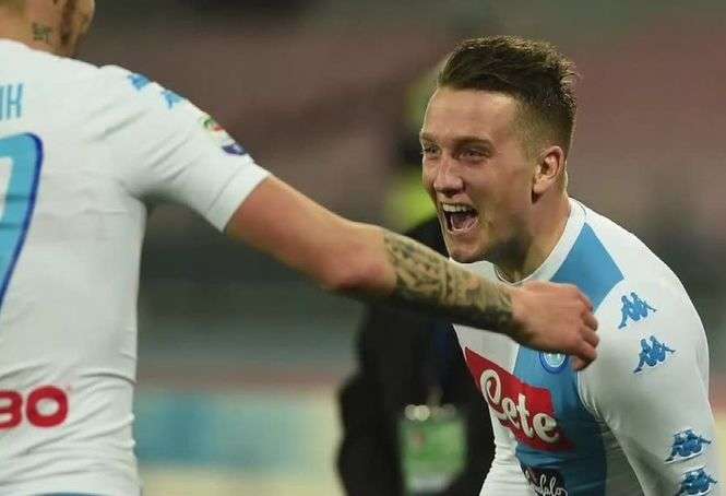 Piotr Zieliński zdobył gola, ale jego Napoli wiosną zagra tylko w Lidze Europy
