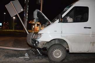 Wypadek w miejscowości Płoskie