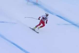 Niesamowity wyczyn Polaka. Zgubił nartę, ale nie zrezygnował ze zjazdu! [wideo]