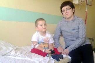 Mama Gabrysia ma zabrać go ze szpitala już w piątek