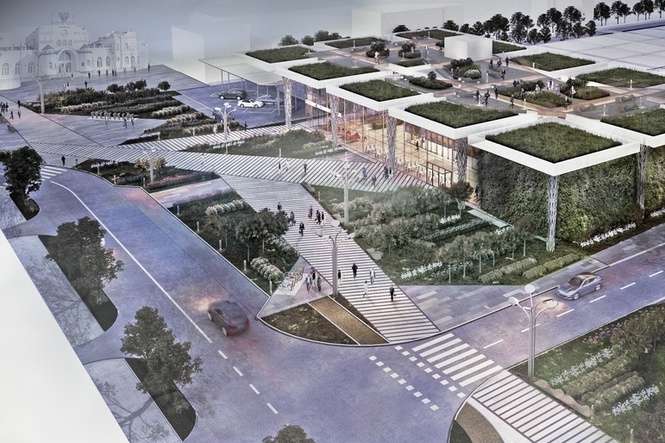 Budynek dworca będzie projektowany według pierwszej koncepcji