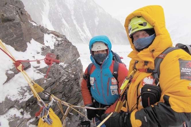 Lublinianin Piotr Tomala (z prawej) jest członkiem Zimowej Narodowej Wyprawy na K2<br />
