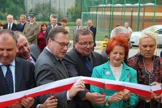 Burmistrz Terespola Jacek Danieluk (czwarty od lewej) opuszcza Platformę Obywatelską, uznając ją za partię zbyt lewicową