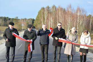 Kolejna droga w powiecie bialskim doczekała się przebudowy