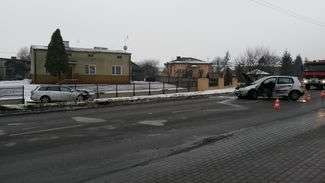 Sprawca wypadku chciał uciec. Wpadł po pościgu