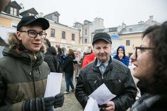 Zamość: Młodzi rozmawiają z Sybirakami [zdjęcia]