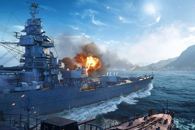 Francuski pancernik Richelieu w grze World of Warships