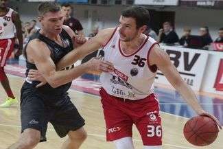 Uros Mirković zdobył najwięcej punktów dla swojego zespołu w Zielonej Górze