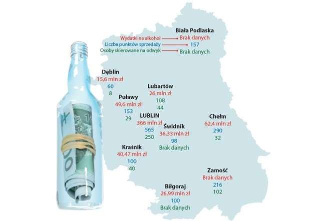 Alkohol wypłukuje z naszych portfeli sporo pieniędzy