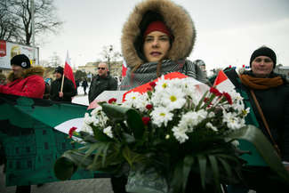 Marsz Pamięci Żołnierzy Wyklętych w Zamościu [zdjęcia]