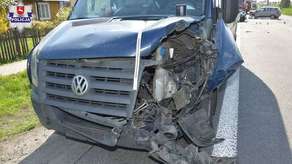 Jechał busem za szybko. Doprowadził do groźnego wypadku