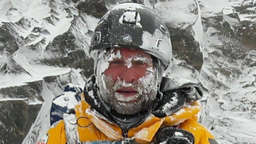 Piotr Tomala podczas wyprawy na K2