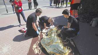 Podczas piątkowych zawodów zostały zorganizowane cztery stacje urazowe.