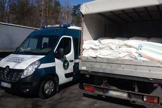 Ten samochód dostawczy był za ciężki o... 5 ton