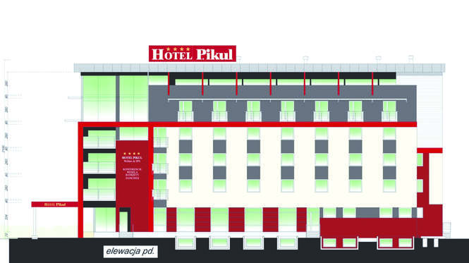 Tak, po zmianach, miałby prezentować się rozbudowany hotel