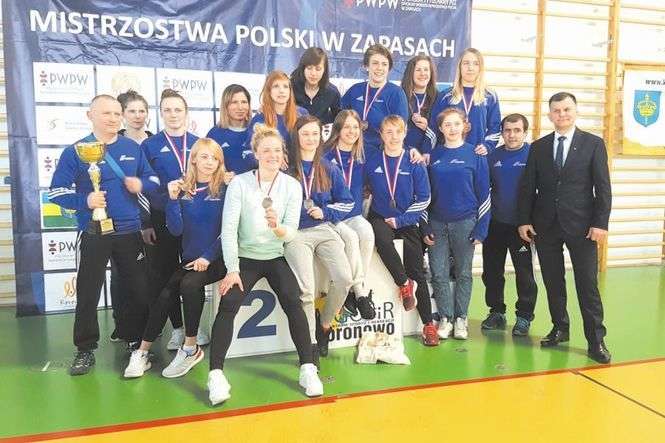 Cement-Gryf Chełm w wielkim stylu obronił drużynowe mistrzostwo Polski w zapasach kobiet