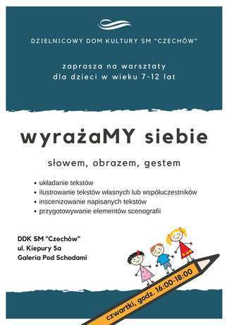 Warsztaty kreatywne dla dzieci w DDK Czechów