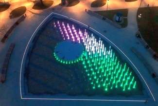 Fontanna na placu Litewskim już działa po zimowej przerwie [wideo]