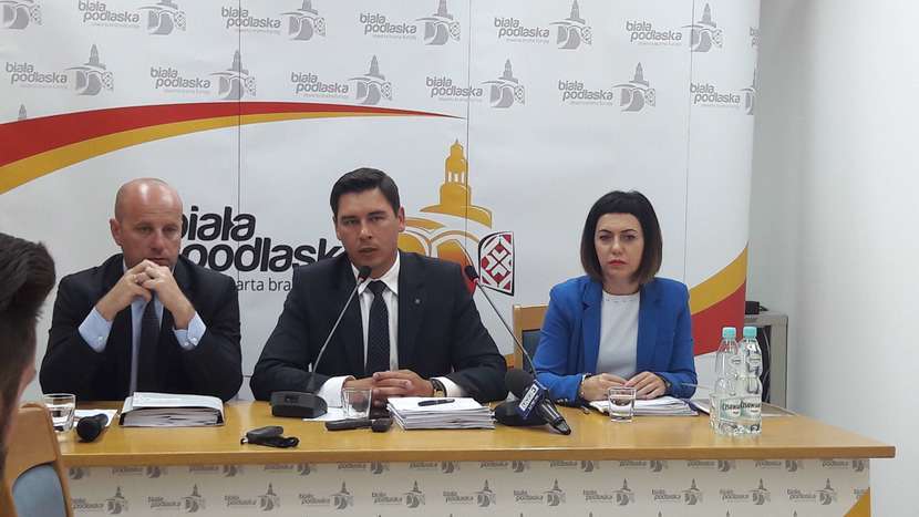 Zastępca prezydenta Adam Chodziński deklaruje wsparcie dla prezydenta Dariusza Stefaniuka w nadchodzących wyborach/ fot.EB