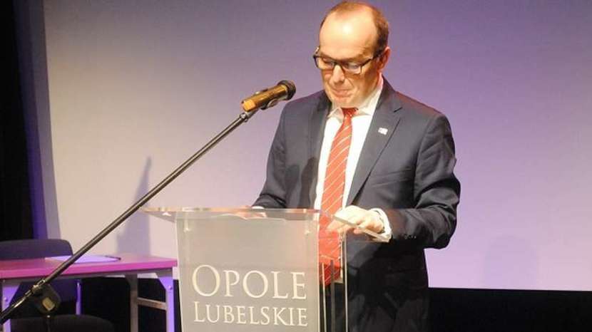 Dariusz Wróbel, burmistrz Opola Lubelskiego