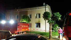 Zmarła kobieta poszkodowana w pożarze bloku