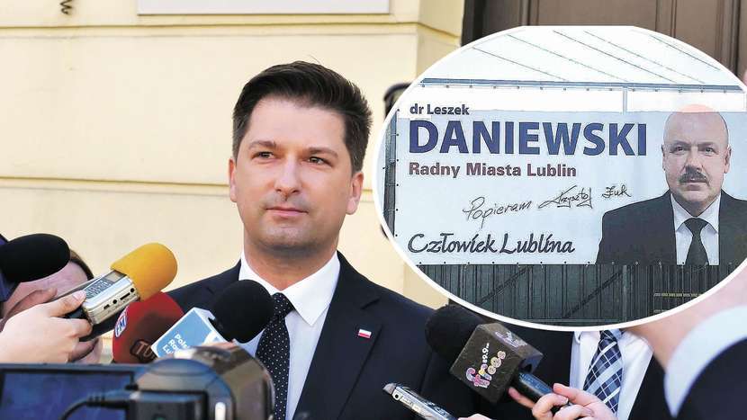 Konferencja prasowa posła Sylwestra Tułajewa (PiS) i billboard radnego Leszka Daniewskiego wzbudziły podejrzenia Fundacji Wolności o łamanie prawa