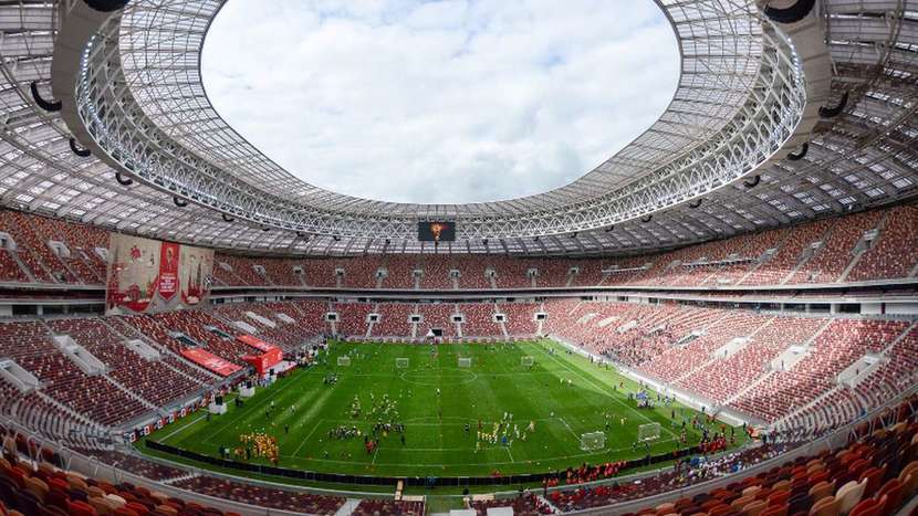 Łużniki w Moskwie – to właśnie na tym stadionie obędzie się pierwszy mecz Mundialu 2018