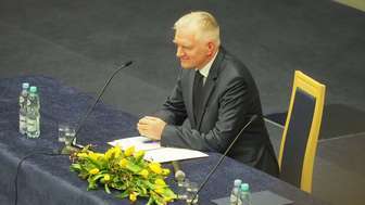 Minister nauki i szkolnictwa wyższego Jarosław Gowin